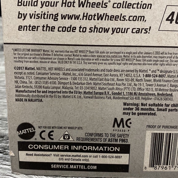 Hot Wheels | Art Cars #4 of 10 Cars: Fish’d & Chip’d - 1:64 Scale Die Cast - Picture 3 of 14